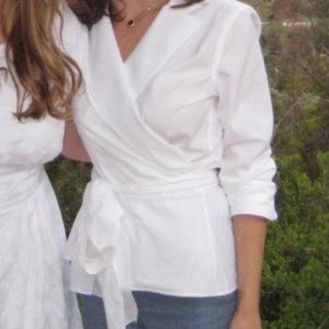 Lauren Ralph Lauren Wrap Around Size S Blouse